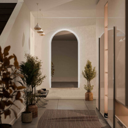 Portalspegel med LED-belysning - Verona